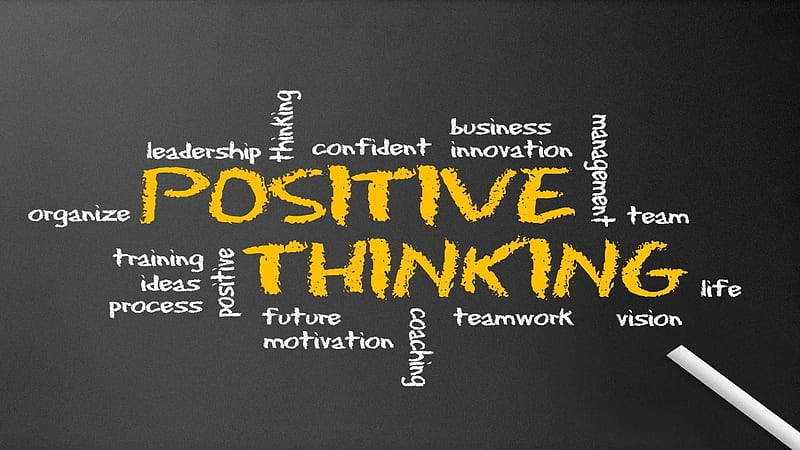 Positive Thinking Attitude, HD wallpaper