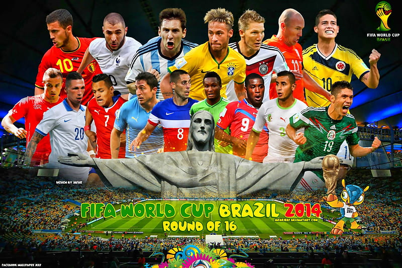 FIFA WORLD CUP BRAZIL 2014 ROUND OF 16, world cup 2014 , messi, karim benzema , neymar, neymar , world cup , nederlands, world cup brazil 2014 , lionel messi , world cup 2014, football, Brasil World Cup , fifa world cup, robben, HD wallpaper