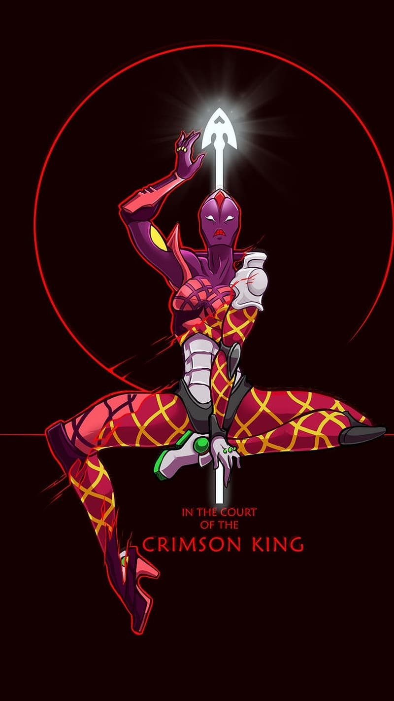 King Crimson ]  Jojo bizzare adventure, King crimson jojo, Jojo bizarre