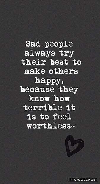 Sad quote wallpaper by offical_HYBRID - Download on ZEDGE™