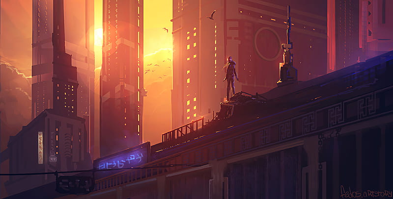 Sci Fi, Futuristic, Building, City, HD wallpaper