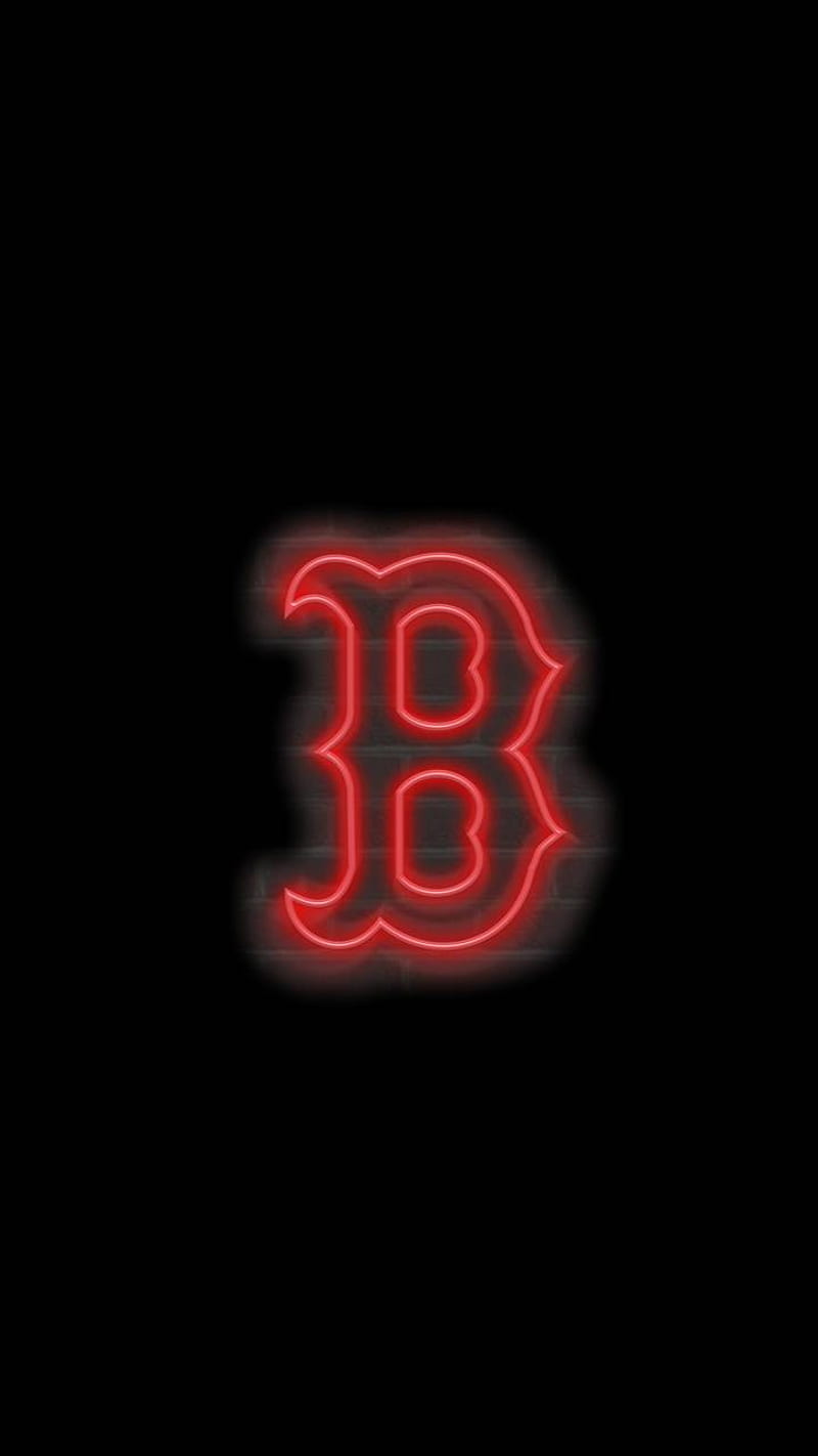 Boston Red Sox, logo, red, HD phone wallpaper
