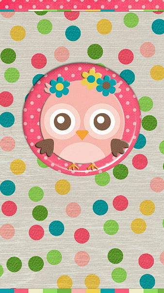 Cute pink owl, pink owl, HD phone wallpaper | Peakpx