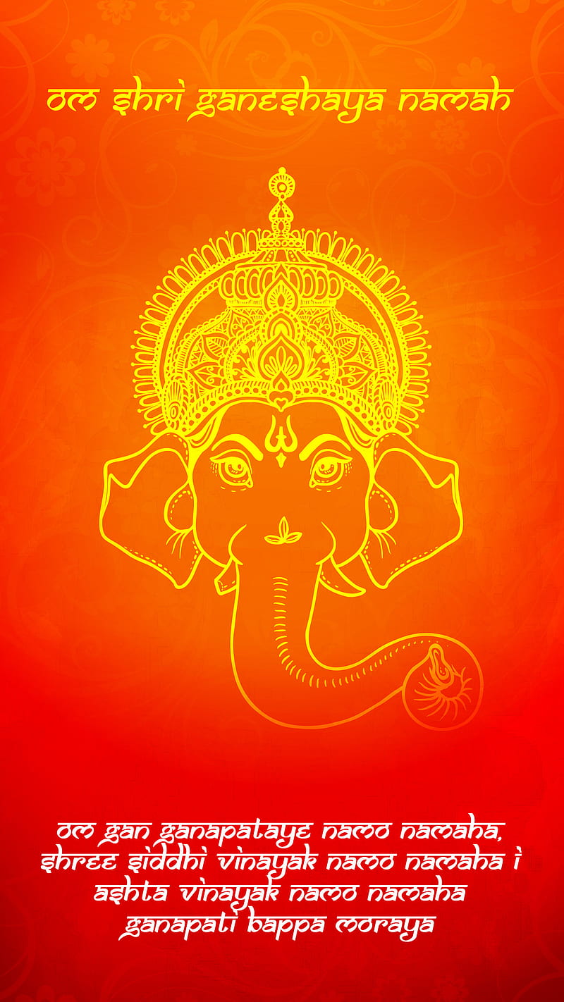 Sri Ganesha Deva, Hinduism, India, TOP, vinayaka, HD phone wallpaper
