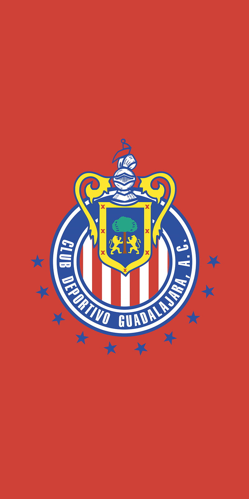 Guadalajara, liga mx, soccer, logo, HD phone wallpaper