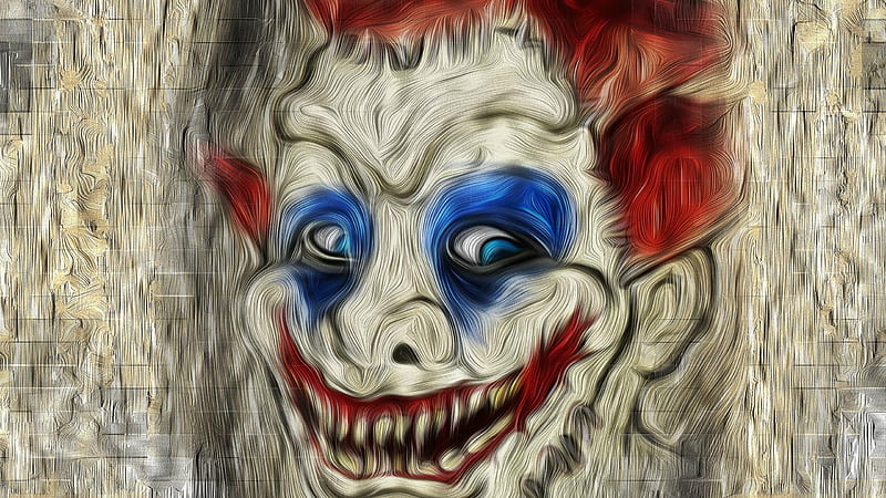 Clown, clown, artist, HD wallpaper