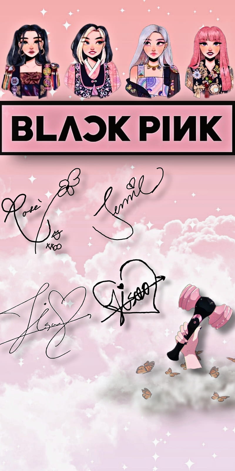 Blackpink, girls, songs, HD phone wallpaper