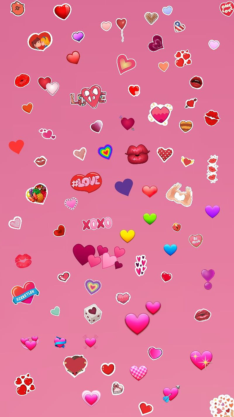 Heart Whatsapp DP, love, profile pic, unique, whatsapp dp, xoxo, HD phone  wallpaper