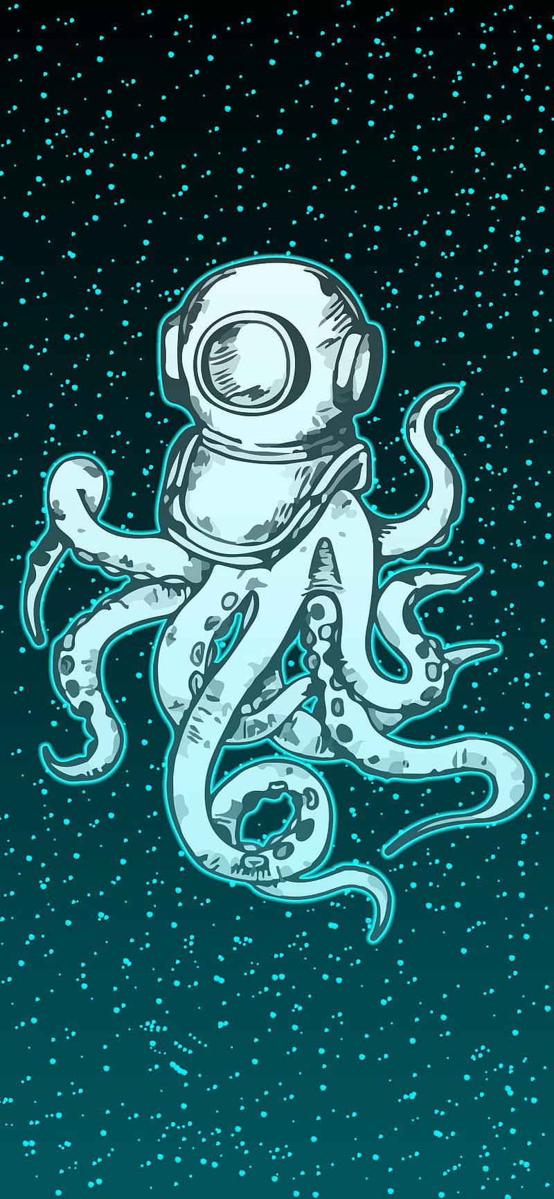 Space, calamar, kraken, HD phone wallpaper | Peakpx