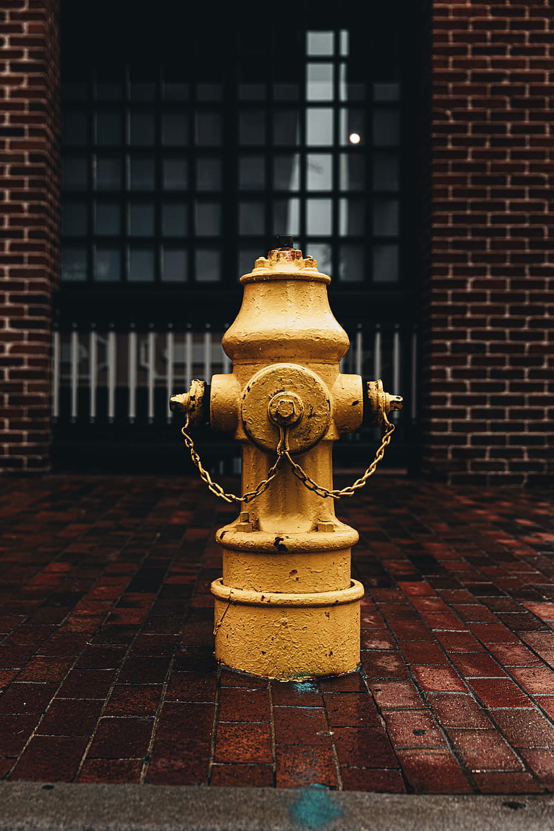 hydrant, metal, metallic, street, HD phone wallpaper