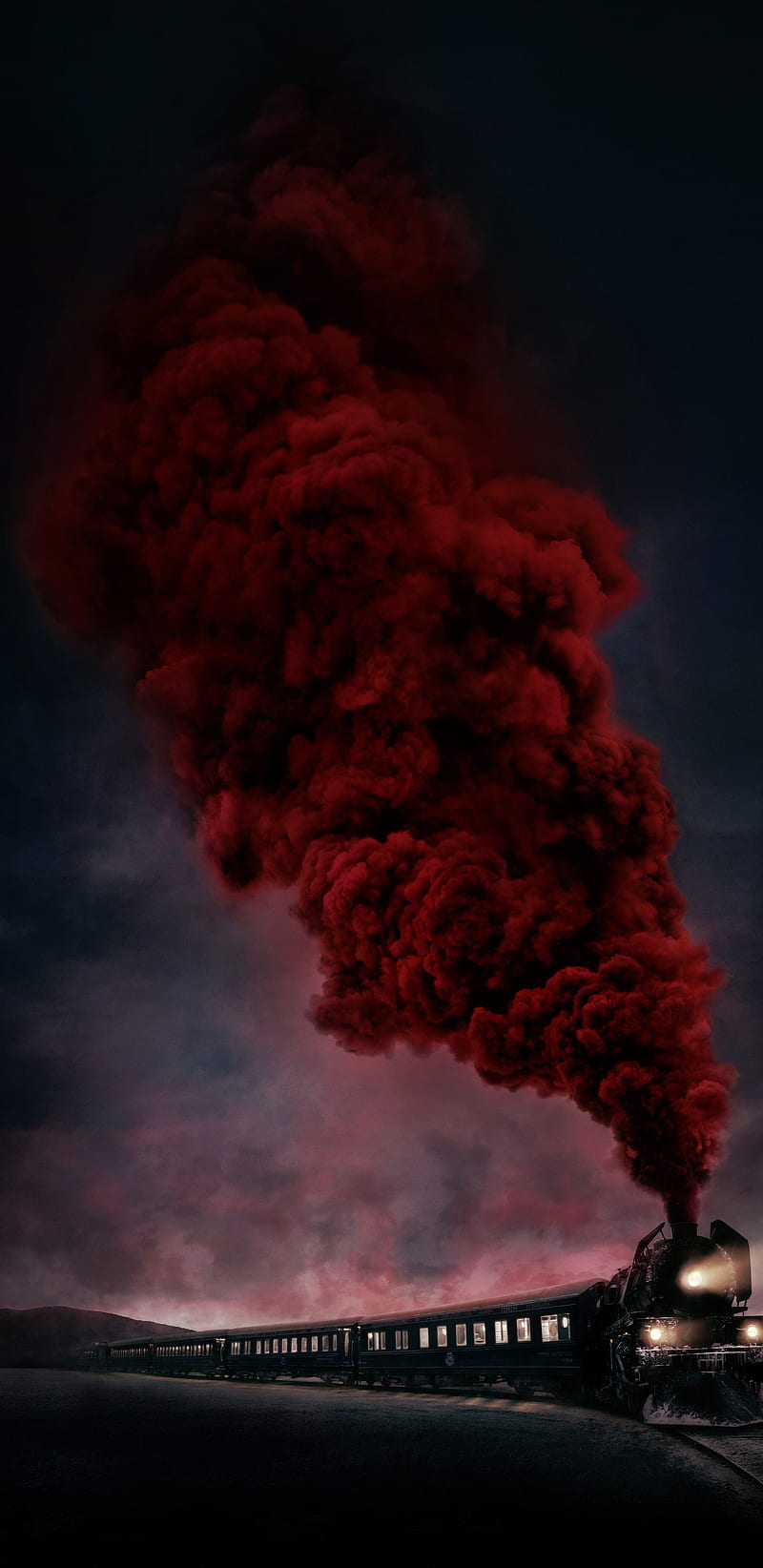 Red Smoke, 929, cool, express, movie, murder, new, orient, train, HD phone wallpaper