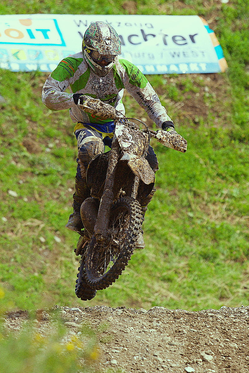 Motocross Jump, dirt, mud, HD phone wallpaper