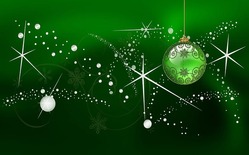 GREEN CHRISTMAS, christmas, green, abstract, HD wallpaper | Peakpx