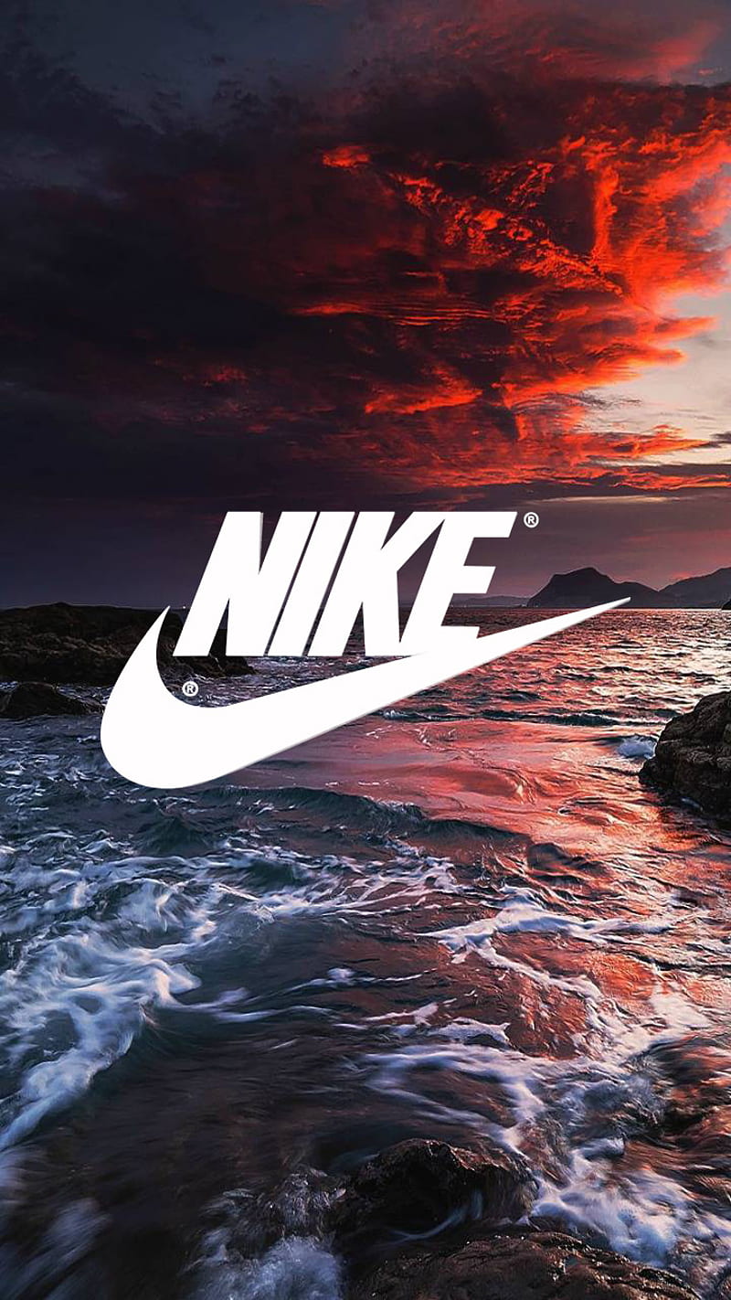Nike sunset, air, carrier, color, logo, logos, surf, wave, waves, HD phone wallpaper