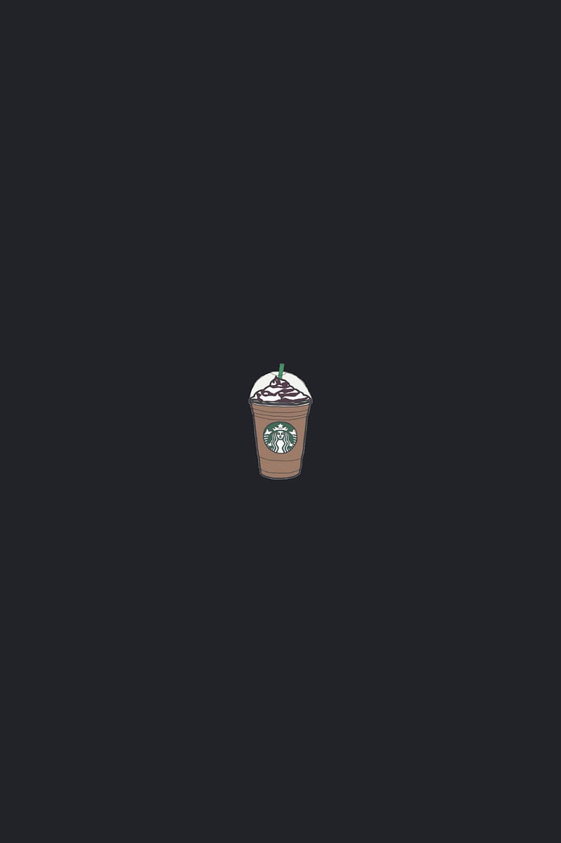 Starbucks Ice Coffee, black, brand, expensive, gris, gucci, lv, starbucks  coffee, HD phone wallpaper