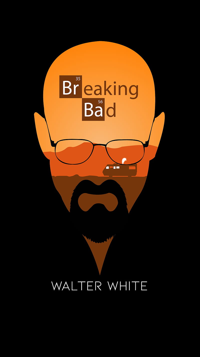 Heisenberg, actor, artwork, breaking bad, chemist, drugs, vector, walter  white, HD phone wallpaper | Peakpx