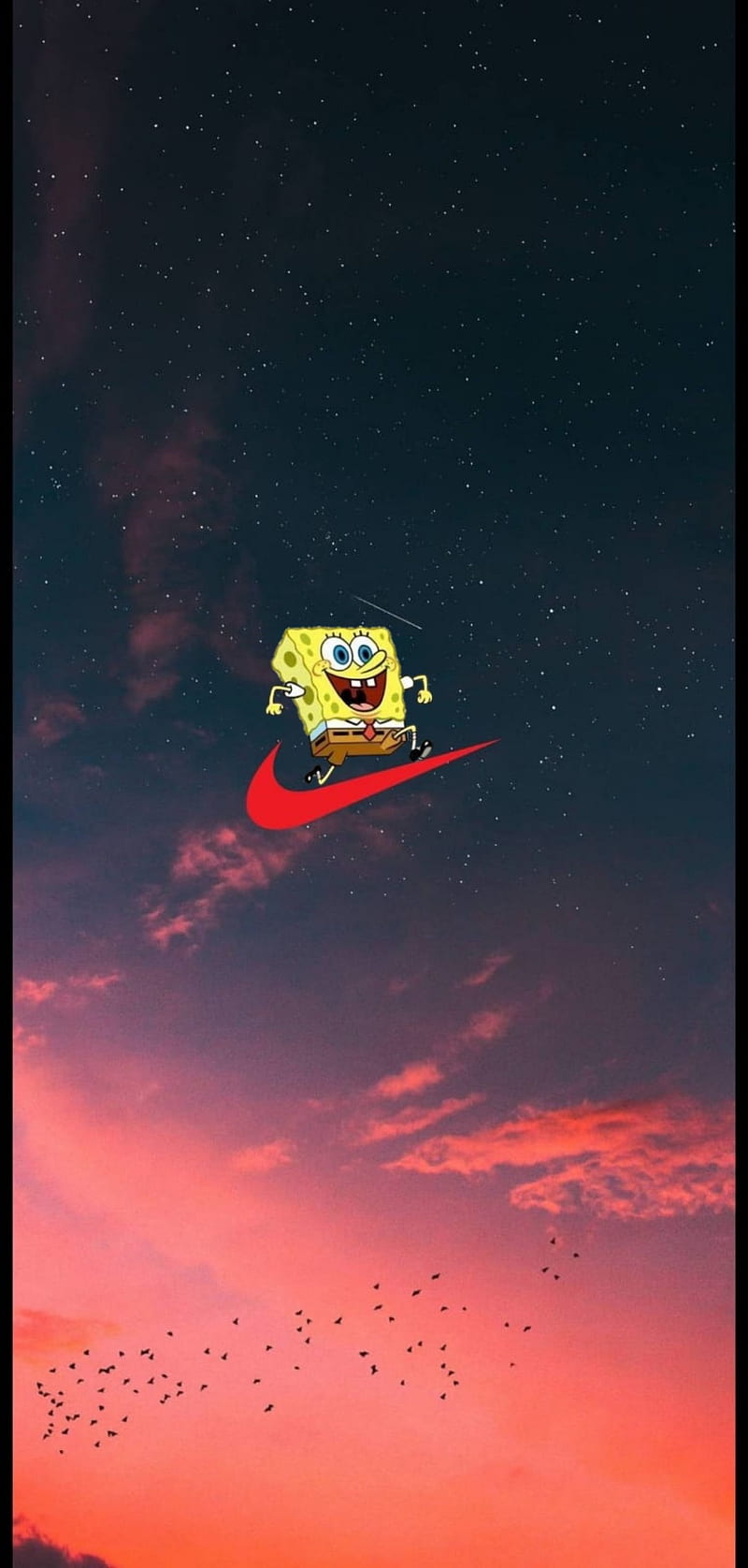Spongebob Logo Nike Hd Phone Wallpaper Peakpx