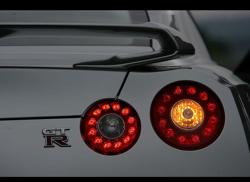 2010 Nissan GTR - Tail Light, car, HD wallpaper