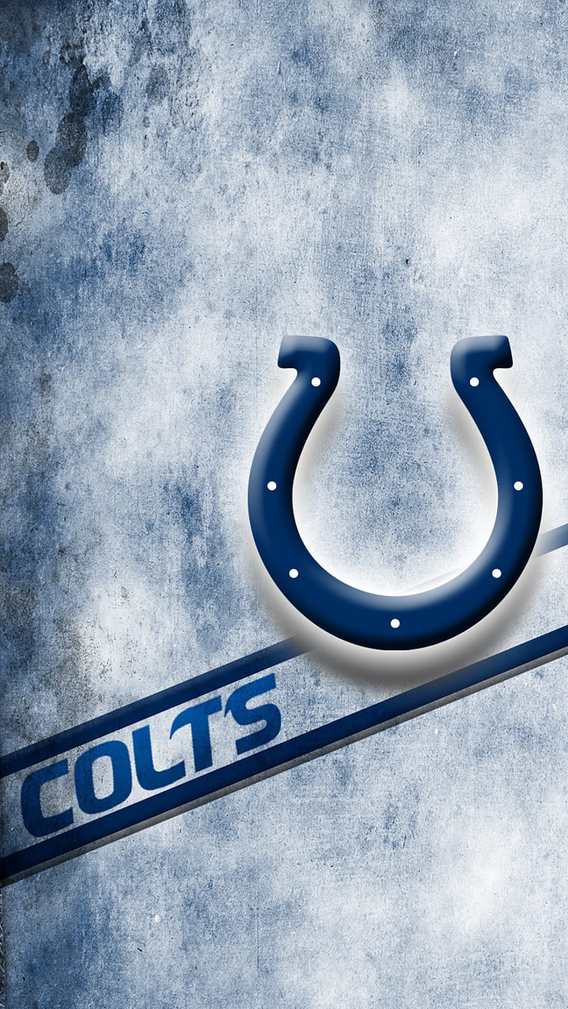 Colts Football, blue, colts, football, indianapolis, nfl, scroggins, white, HD phone wallpaper