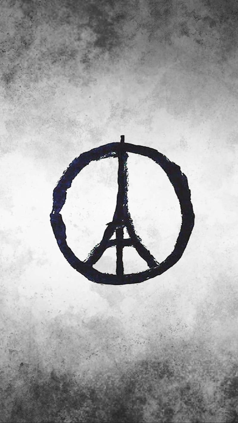 pray for paris, peace, HD phone wallpaper