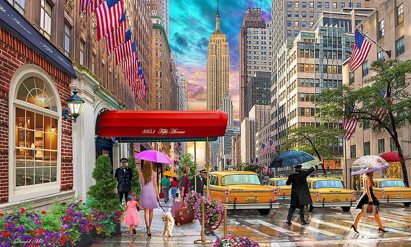 Saks Fifth Avenue Manhattan Stock Photo - Download Image Now