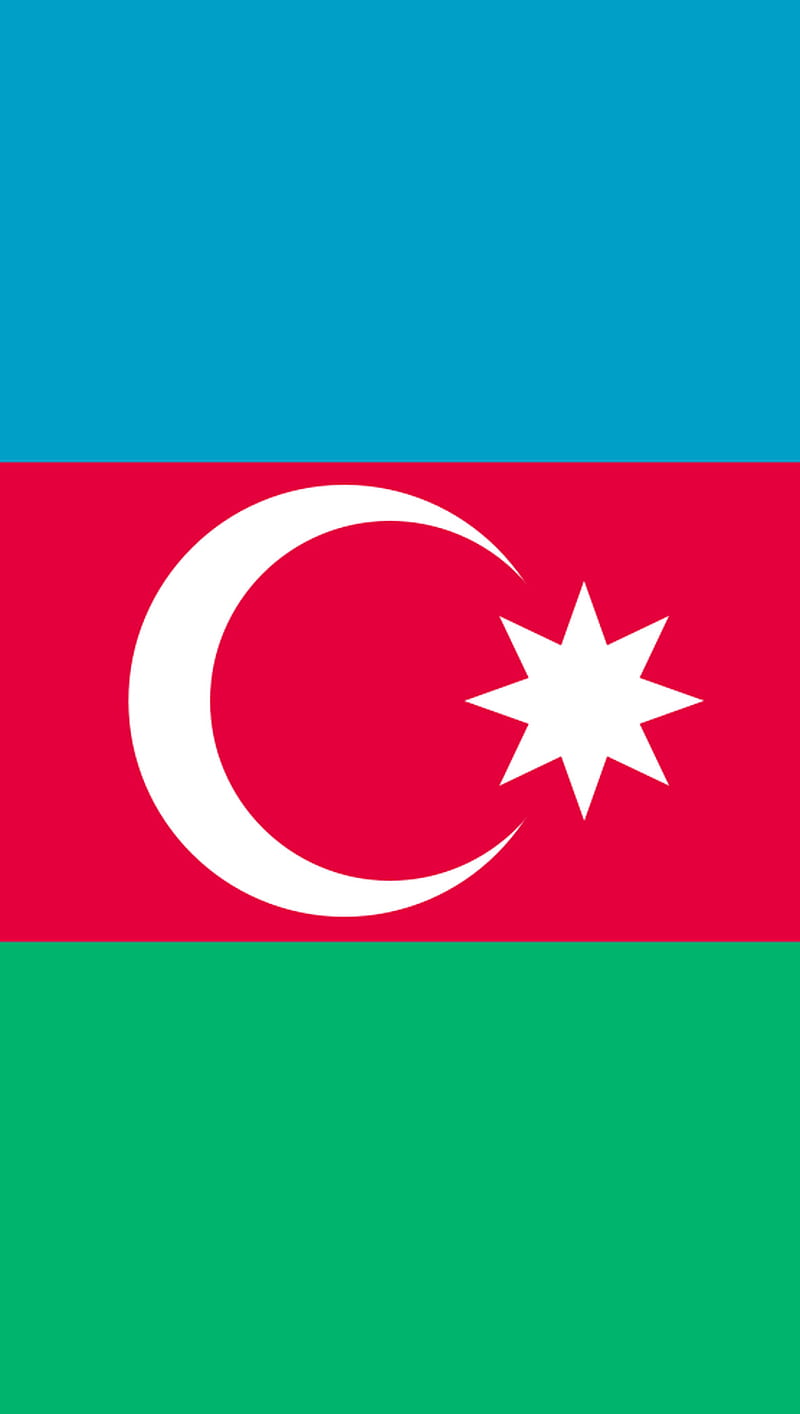 Azeri flag, HD phone wallpaper