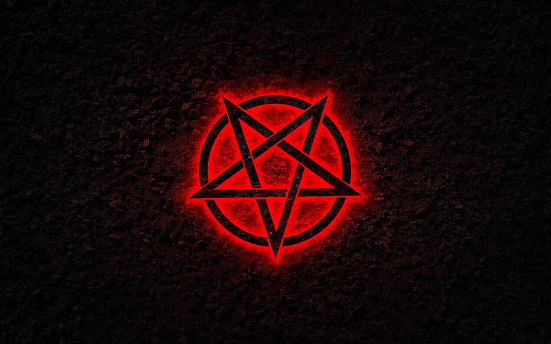 Dark, Occult, Pentagram , Satanic, HD wallpaper