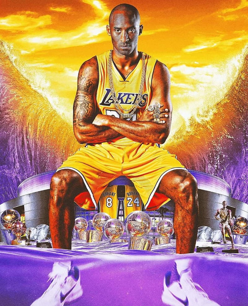 Download Kobe Bryant Basketball Playing Wallpaper
