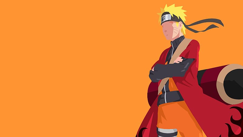 Mobile wallpaper: Anime, Naruto, Warrior, Ninja, Minimalist, Naruto  Uzumaki, Hokage (Naruto), 1185934 download the picture for free.