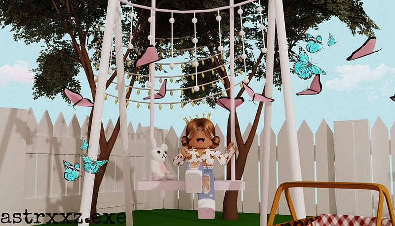 Pastel Flower Roblox Background GFX by ThatRandomArtistAlex on