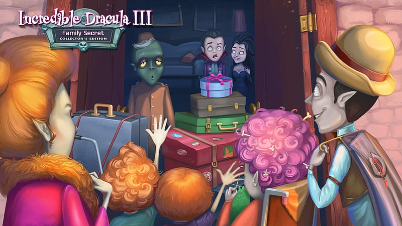 Incredible Dracula 3 - Family Secret02, hidden object, cool, video games, puzzle, fun, HD wallpaper