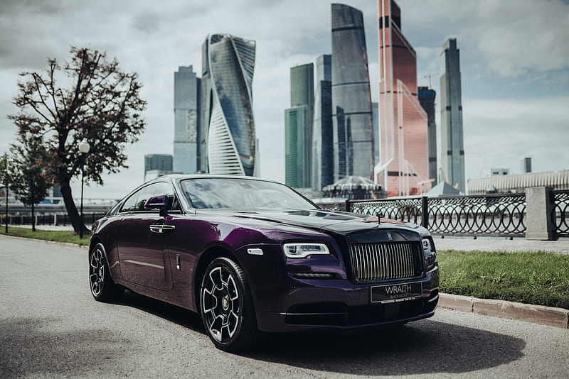 Rolls Royce Wraith Black And Bright , rolls-royce-wraith, rolls-royce, carros, HD wallpaper