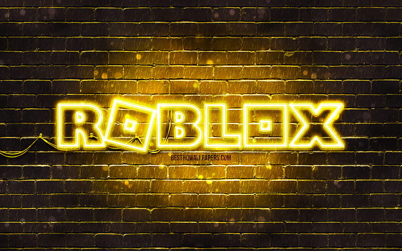 Roblox green logo green brickwall, Roblox logo, online games, Roblox neon  logo, HD wallpaper