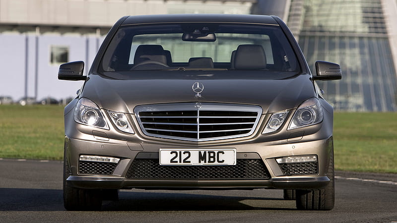 Mercedes-Benz, Mercedes-Benz E 63 AMG, Car, Gray Car, Luxury Car, Sedan, HD wallpaper