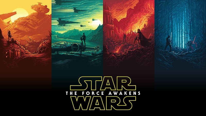 Star Wars, Movie, Star Wars Episode Vii: The Force Awakens, Kylo Ren, Captain Phasma, HD wallpaper
