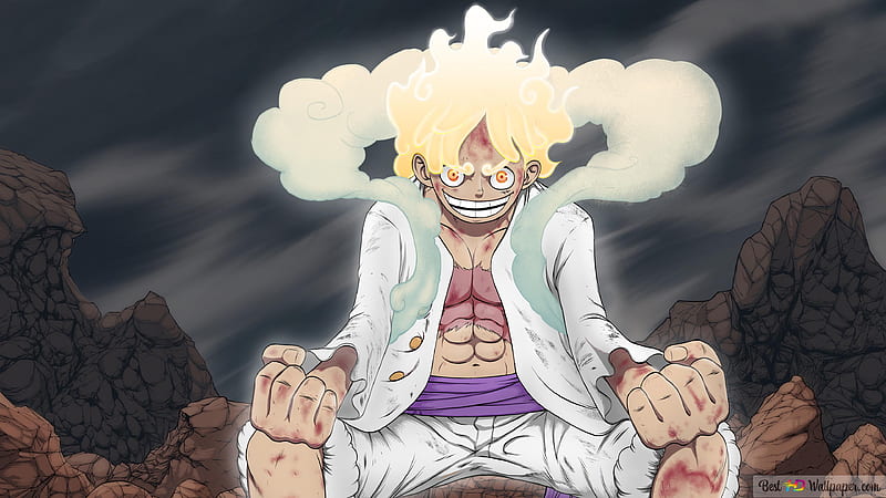 4K Free Download | One Piece. Monkey D Luffy Gear 5 Sun God Nika, Hd