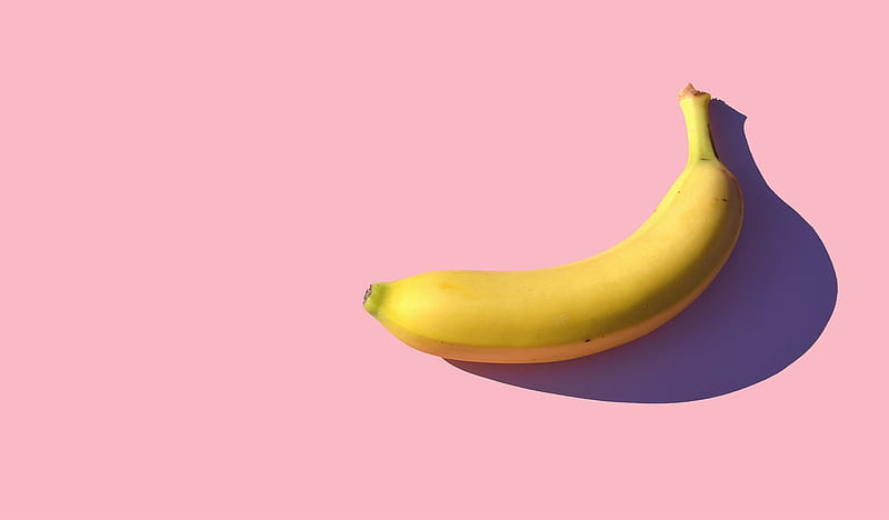 Banana, simple, agradable, gracioso, Fondo de pantalla HD | Peakpx