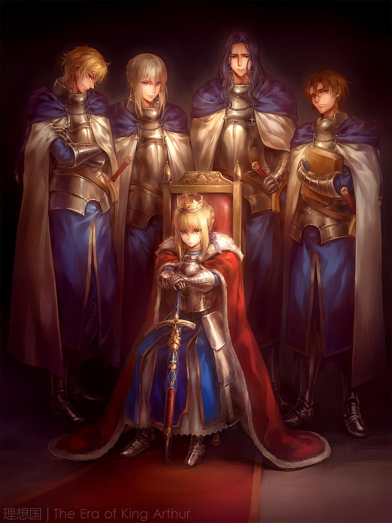 Fate Series, Fate/Stay Night, Fate/Grand Order, Saber, Bedivere (Fate/Grand Order), Fate/Zero, Berserker (Fate/Zero), Lancelot (Fate/Grand Order), HD phone wallpaper