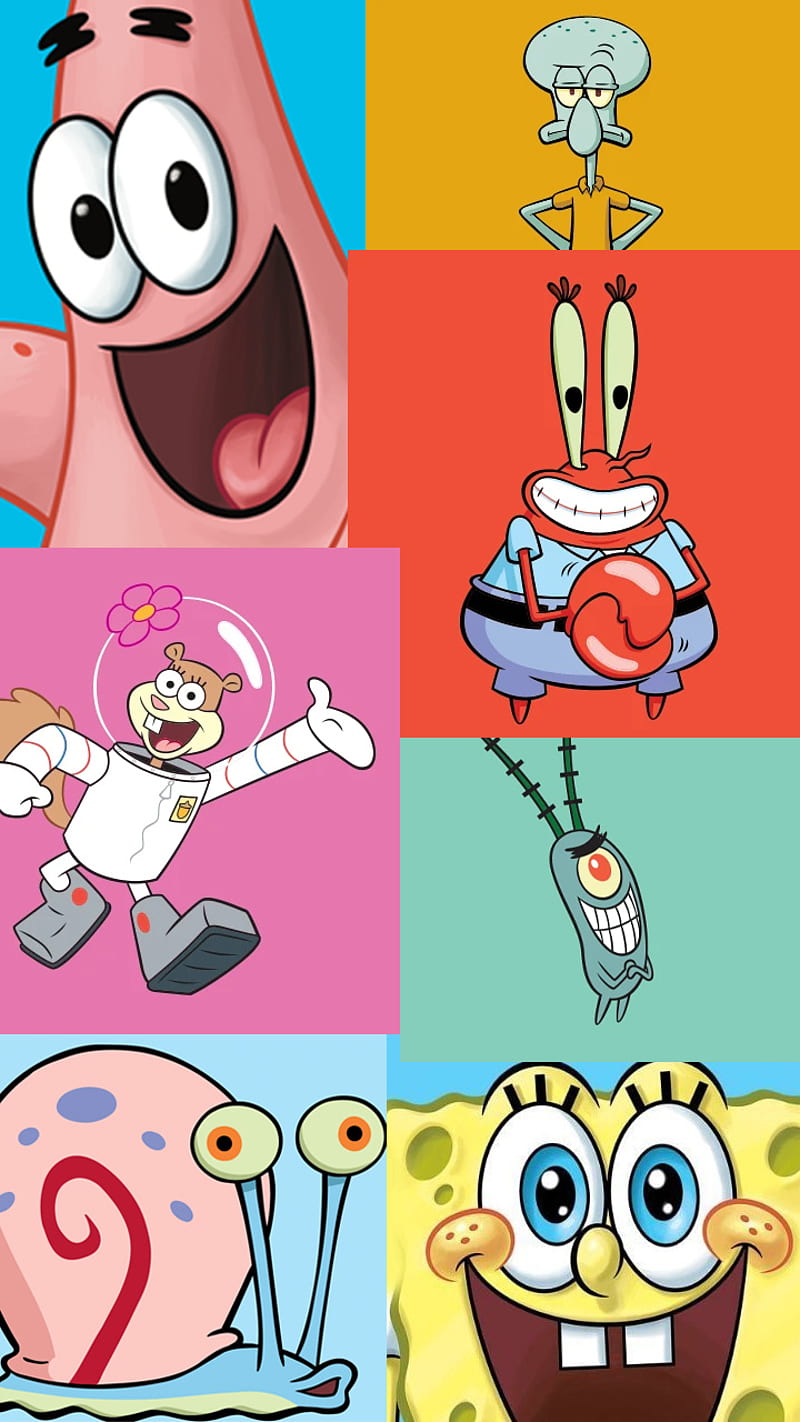 Humanized Sea Creature Cartoons : Spongebob Squarepants and Friends