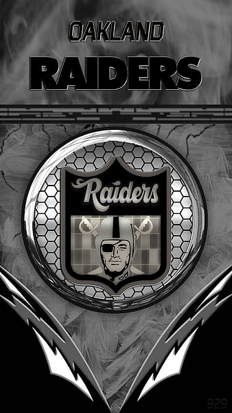 Oakland Raiders, 929, 2018, dark, football new, nfl, pro, HD phone wallpaper