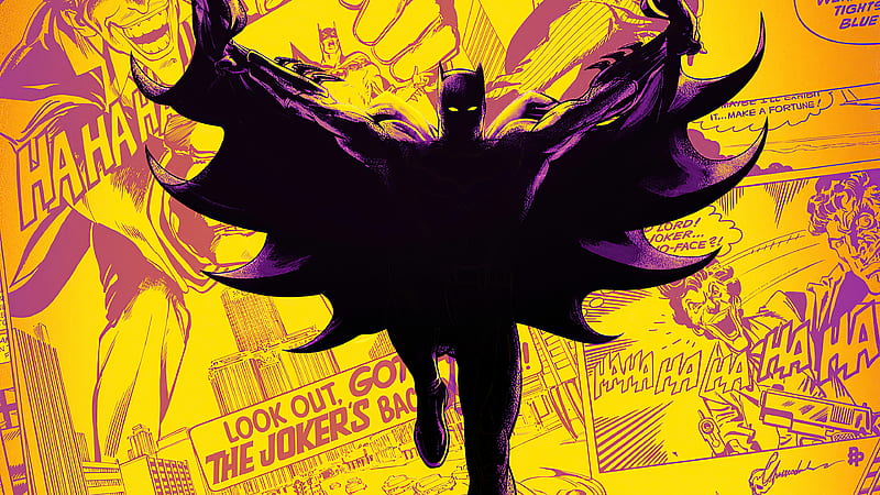 Batman Look Out, batman, superheroes, artwork, HD wallpaper