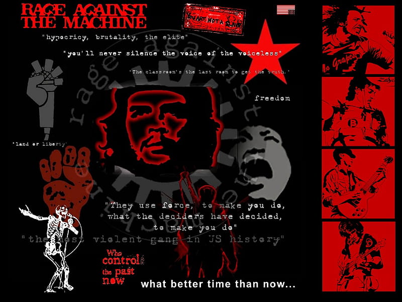 Rage Against the Machine, rapcore, music, HD wallpaper
