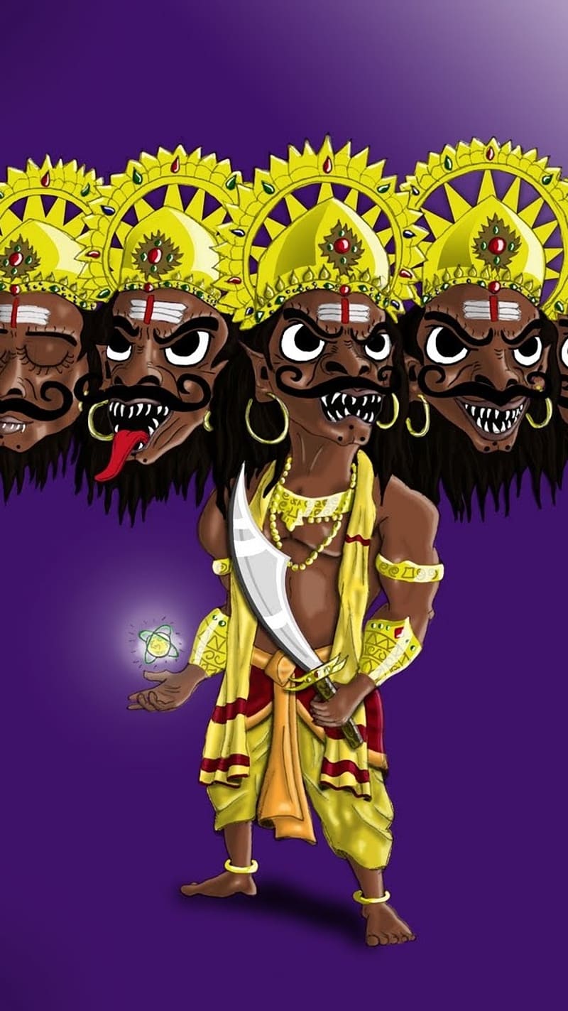 Ravana In Happy Dussehra Festival Of India Stock Illustration - Download  Image Now - Ravana, Effigy, Culture of India - iStock