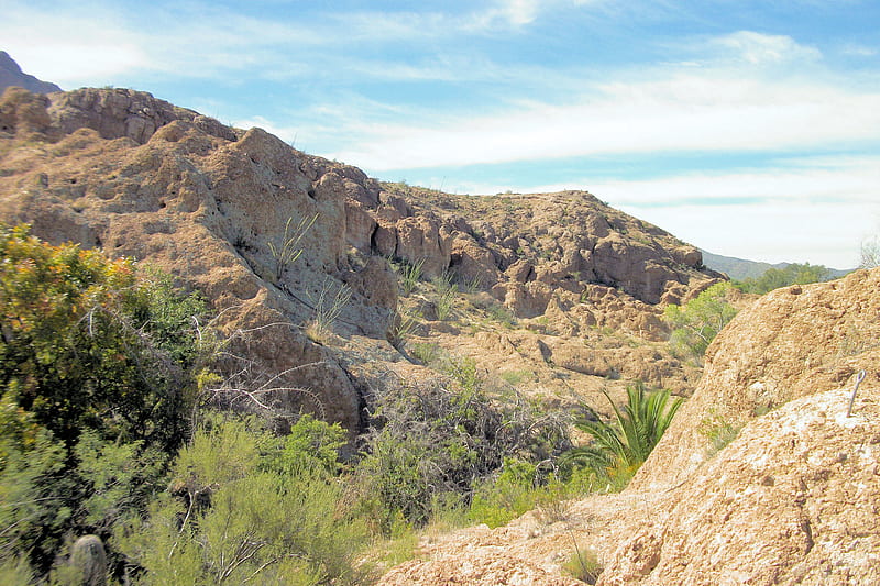 Sonoran Desert Red Rocks, red rocks, desert, sonoran desert, boyce-thompson, HD wallpaper