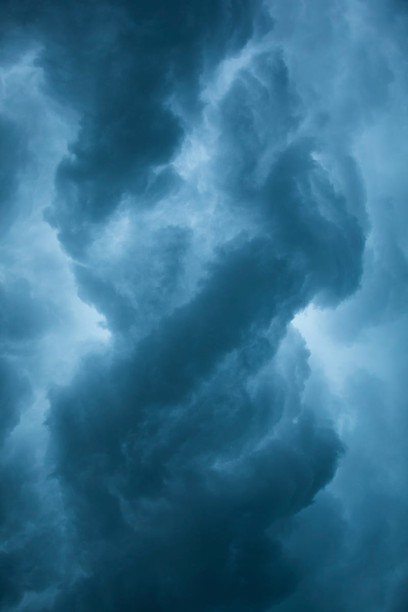 clouds, cloudy, sky, storm, HD phone wallpaper