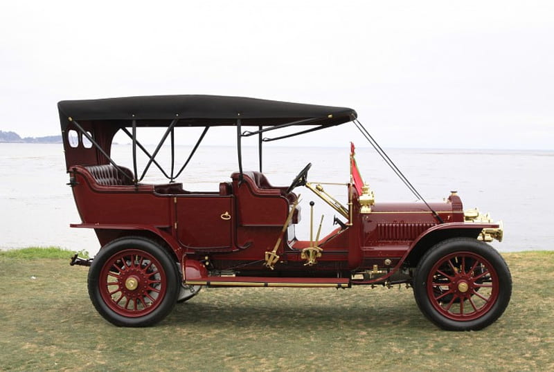 1908-Daimler-TC48-Roi-des-Belges, Classic, Daimler, Spokes, 1908, HD wallpaper