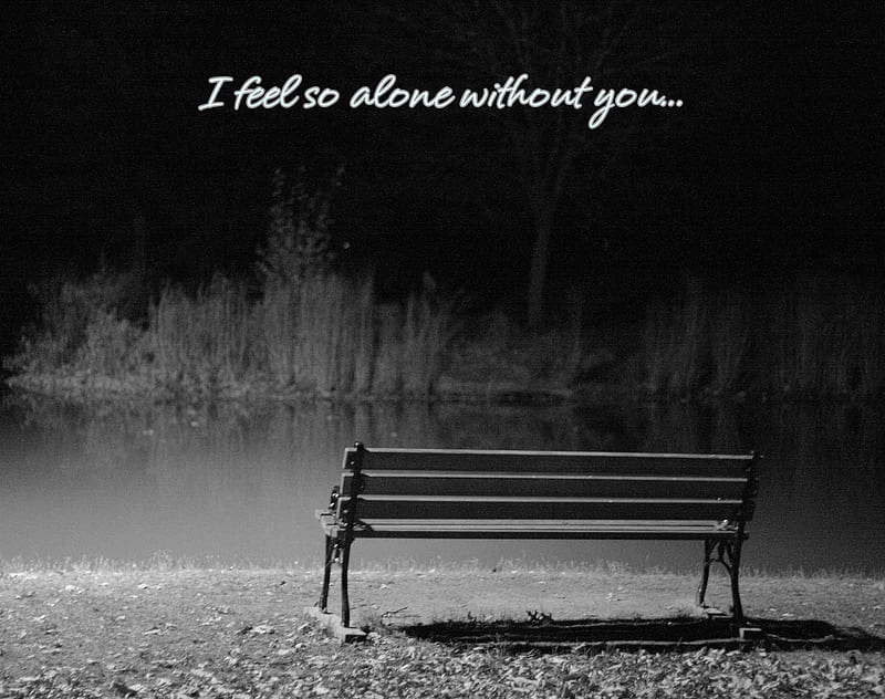 So alone...., sad, alone, broken, heart, HD wallpaper | Peakpx