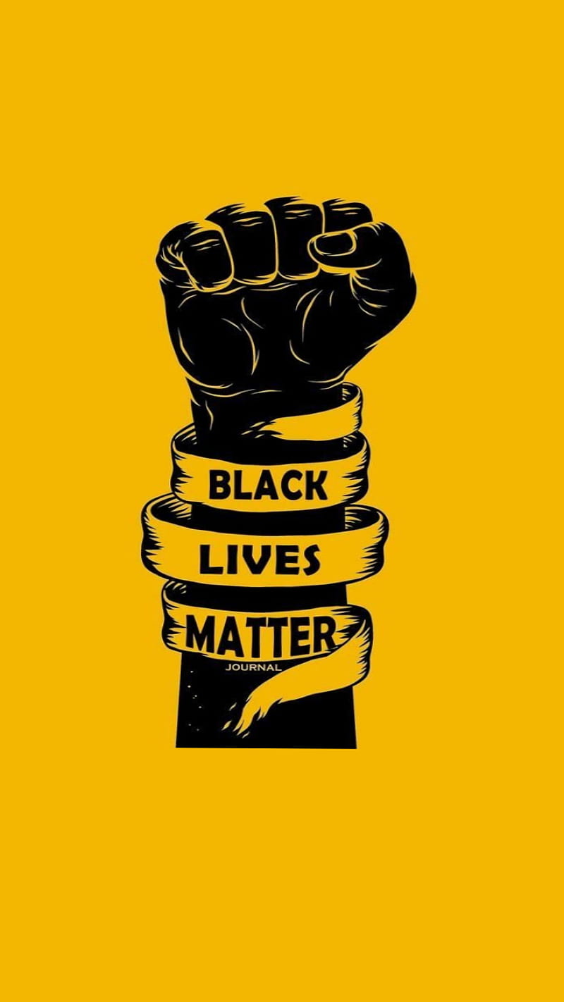 Black Lives Matter, black live matter, blm, no racism, protest, HD phone wallpaper