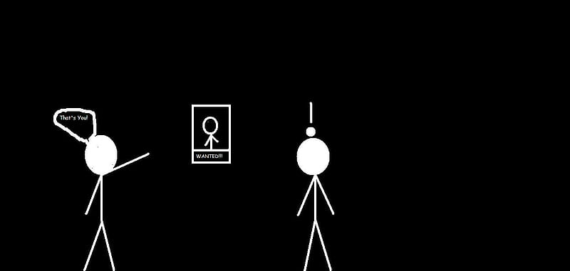 Funny Stickman, Stick Figure HD wallpaper