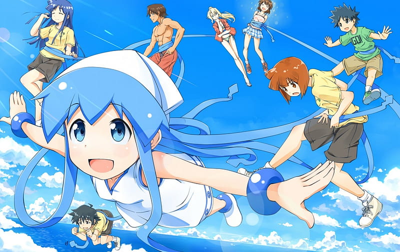 1. Squid Girl (Shinryaku! Ika Musume) - wide 3